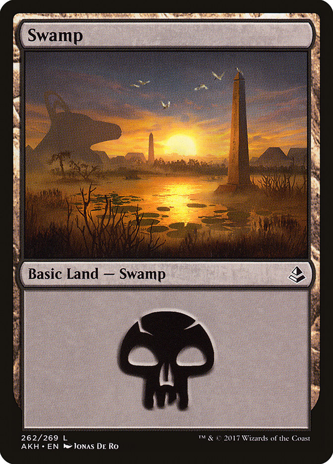 Swamp (262) [Amonkhet] | Game Master's Emporium (The New GME)