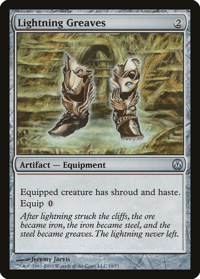 Lightning Greaves [Duel Decks: Phyrexia vs. the Coalition] | Game Master's Emporium (The New GME)