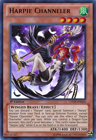 Harpie Channeler [LTGY-EN035] Ultra Rare | Game Master's Emporium (The New GME)