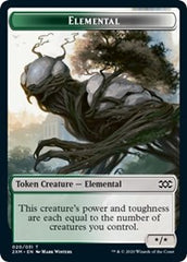 Elemental // Shapeshifter Double-Sided Token [Double Masters Tokens] | Game Master's Emporium (The New GME)
