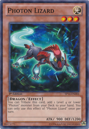 Photon Lizard [SP14-EN006] Starfoil Rare | Game Master's Emporium (The New GME)