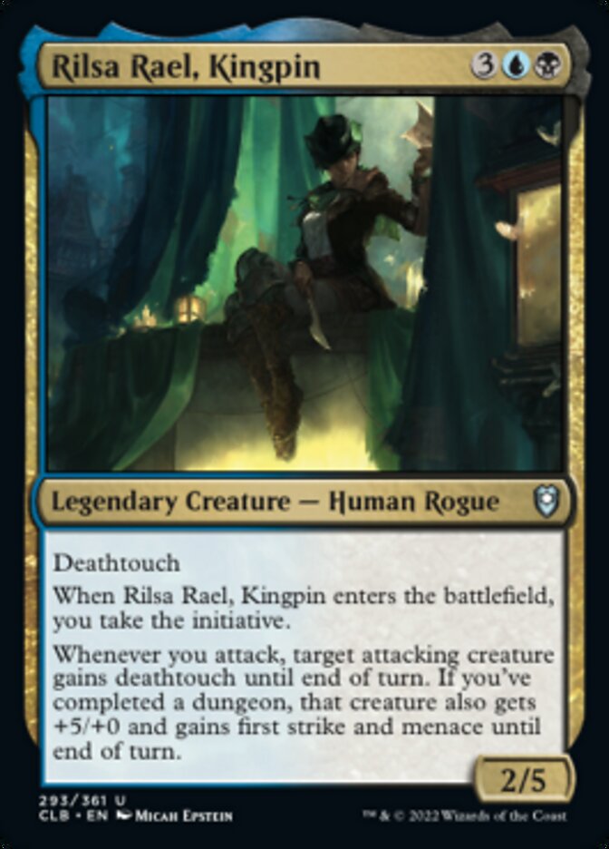 Rilsa Rael, Kingpin [Commander Legends: Battle for Baldur's Gate] | Game Master's Emporium (The New GME)