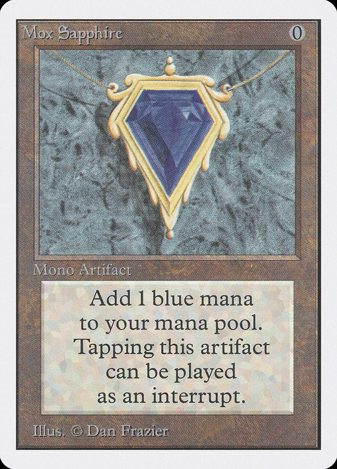 Mox Sapphire [Unlimited Edition] | Game Master's Emporium (The New GME)