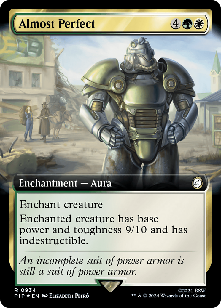 Almost Perfect (Extended Art) (Surge Foil) [Fallout] | Game Master's Emporium (The New GME)