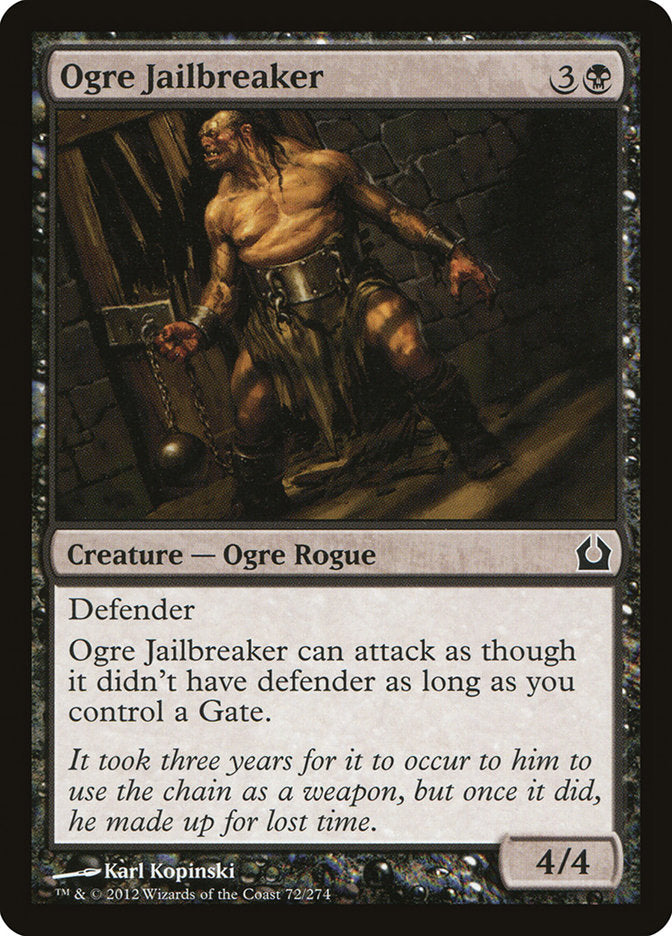 Ogre Jailbreaker [Return to Ravnica] | Game Master's Emporium (The New GME)