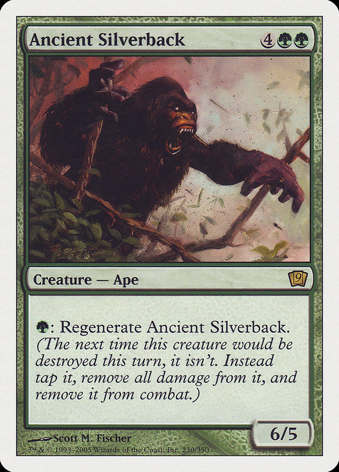 Ancient Silverback [Ninth Edition] | Game Master's Emporium (The New GME)