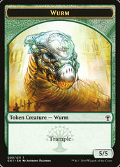 Wurm // Saproling Double-Sided Token [Guilds of Ravnica Guild Kit Tokens] | Game Master's Emporium (The New GME)