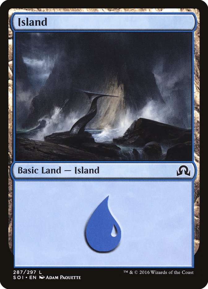 Island (287) [Shadows over Innistrad] | Game Master's Emporium (The New GME)