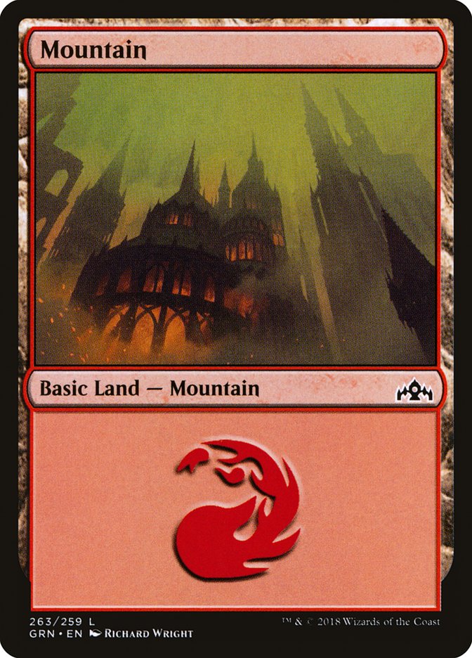 Mountain (263) [Guilds of Ravnica] | Game Master's Emporium (The New GME)