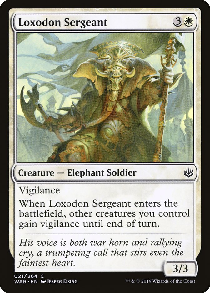 Loxodon Sergeant [War of the Spark] | Game Master's Emporium (The New GME)