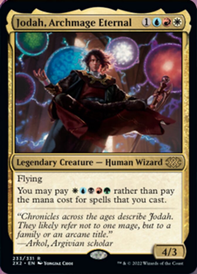 Jodah, Archmage Eternal [Double Masters 2022] | Game Master's Emporium (The New GME)