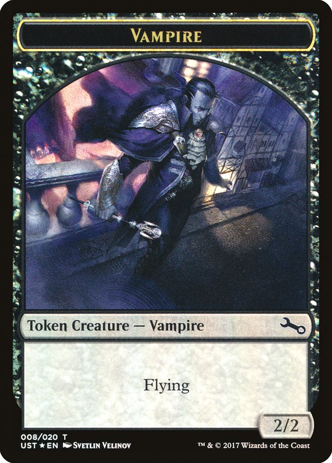 Vampire // Vampire Double-Sided Token [Unstable Tokens] | Game Master's Emporium (The New GME)