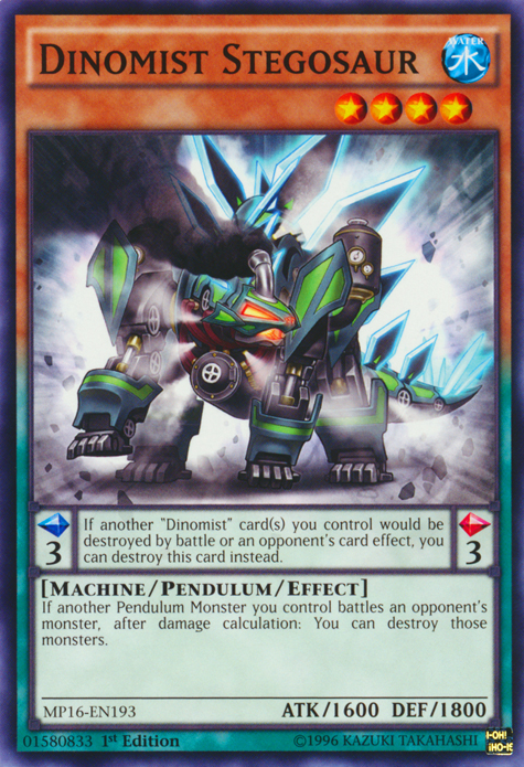 Dinomist Stegosaur [MP16-EN193] Common | Game Master's Emporium (The New GME)
