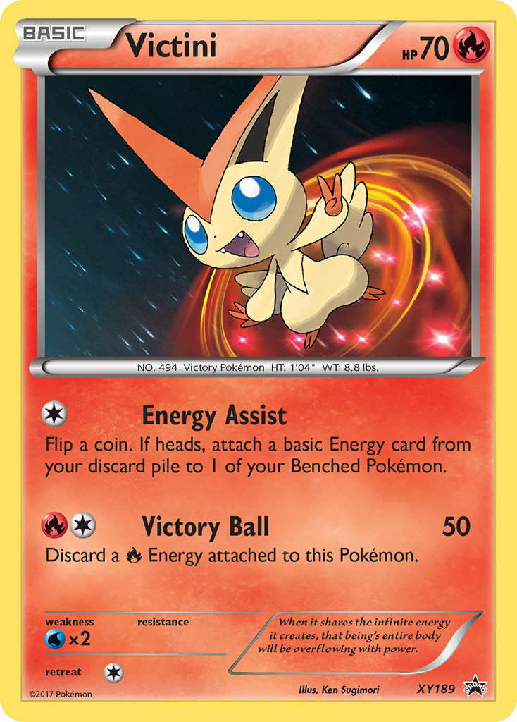 Victini (XY189) [XY: Black Star Promos] | Game Master's Emporium (The New GME)