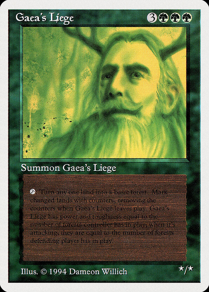 Gaea's Liege [Summer Magic / Edgar] | Game Master's Emporium (The New GME)