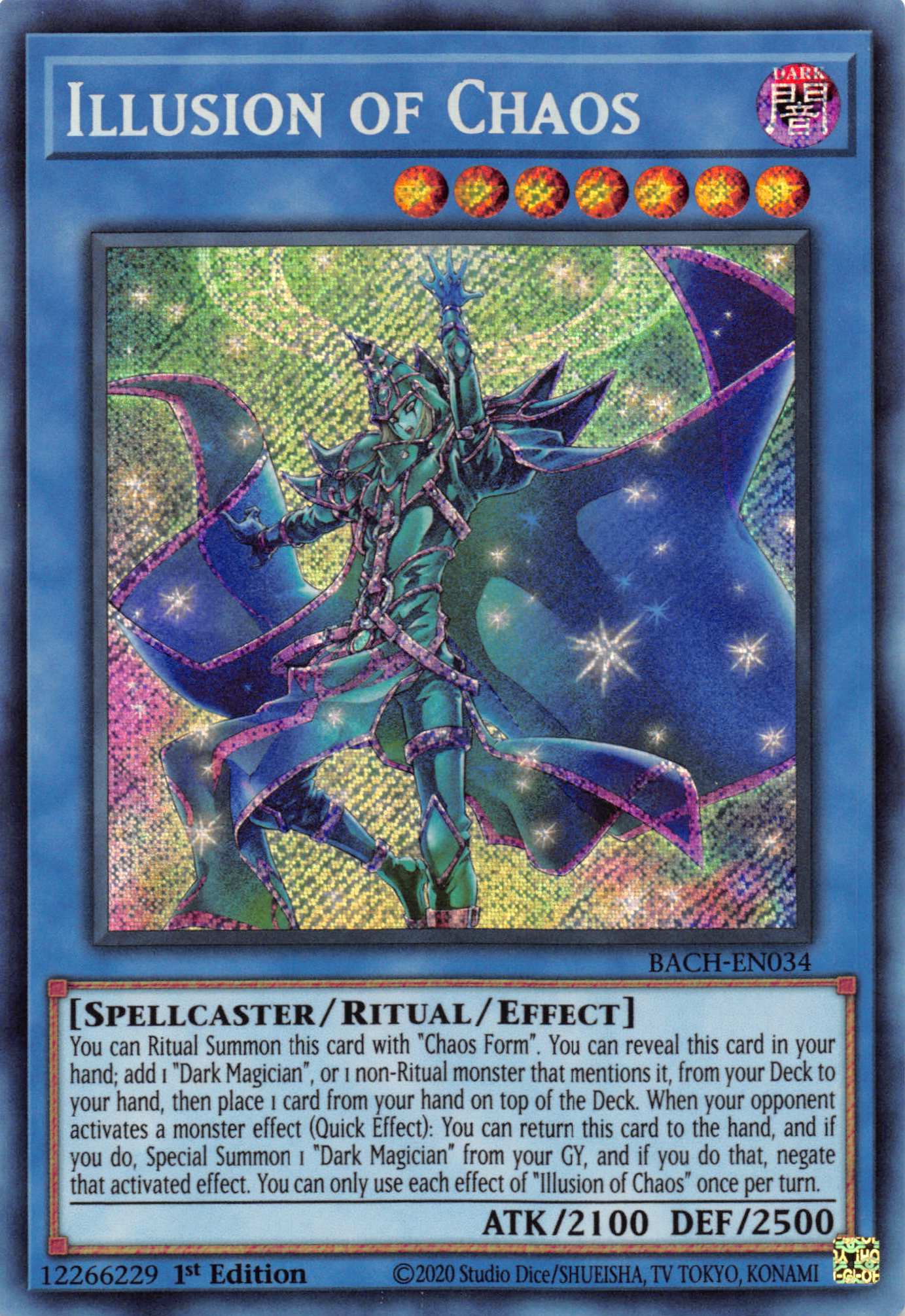 Illusion of Chaos [BACH-EN034] Secret Rare | Game Master's Emporium (The New GME)