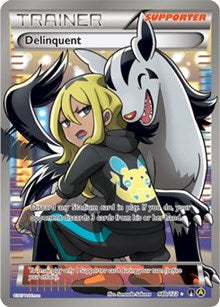 Delinquent (98b/122) (Full Art) (Alternate Art Promo) [XY: BREAKpoint] | Game Master's Emporium (The New GME)