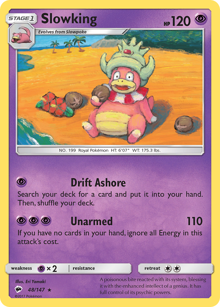 Slowking (48/147) [Sun & Moon: Burning Shadows] | Game Master's Emporium (The New GME)