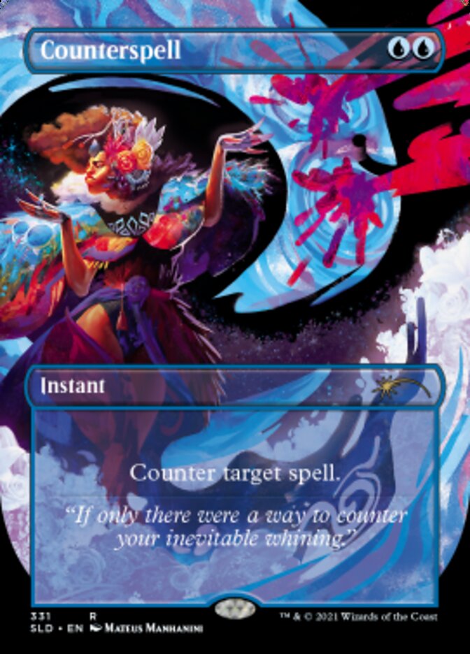 Counterspell (Borderless) [Secret Lair Drop Series] | Game Master's Emporium (The New GME)