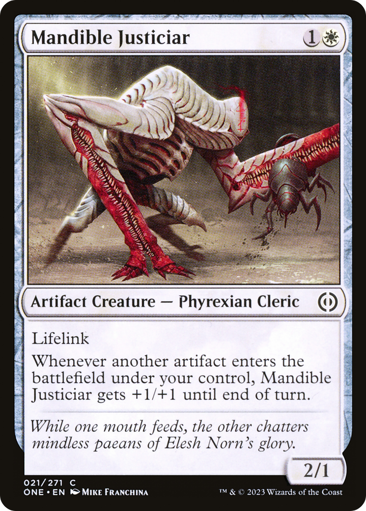 Mandible Justiciar [Phyrexia: All Will Be One] | Game Master's Emporium (The New GME)
