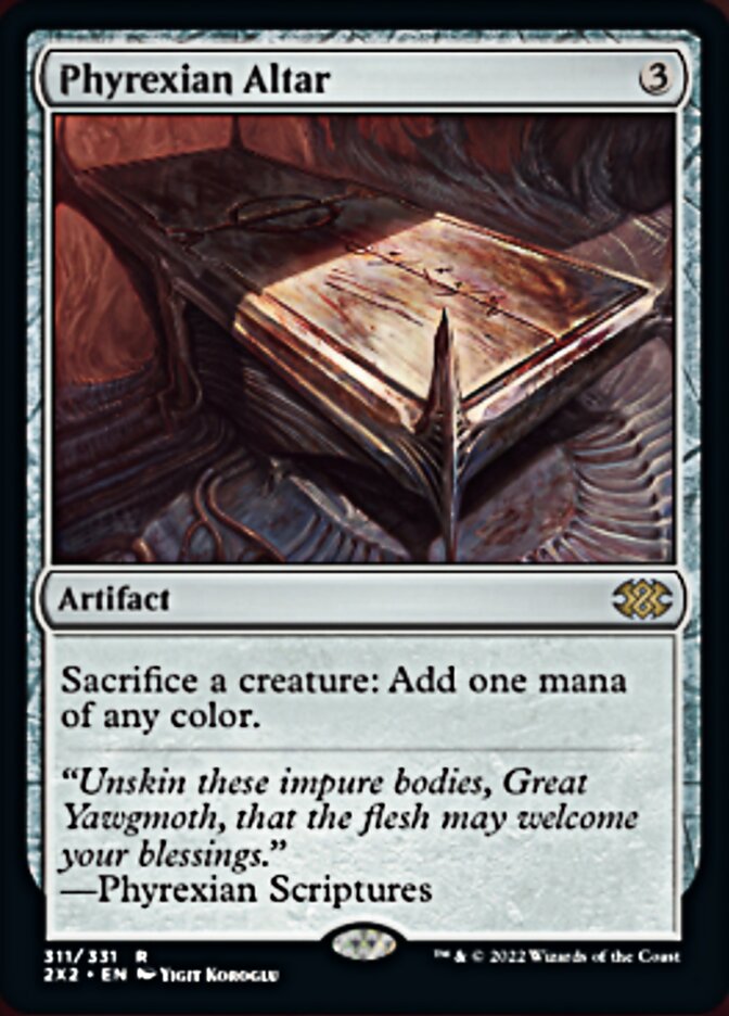 Phyrexian Altar [Double Masters 2022] | Game Master's Emporium (The New GME)