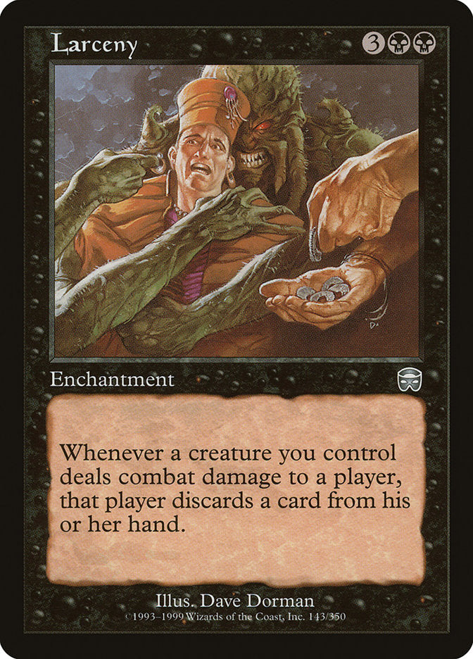 Larceny [Mercadian Masques] | Game Master's Emporium (The New GME)