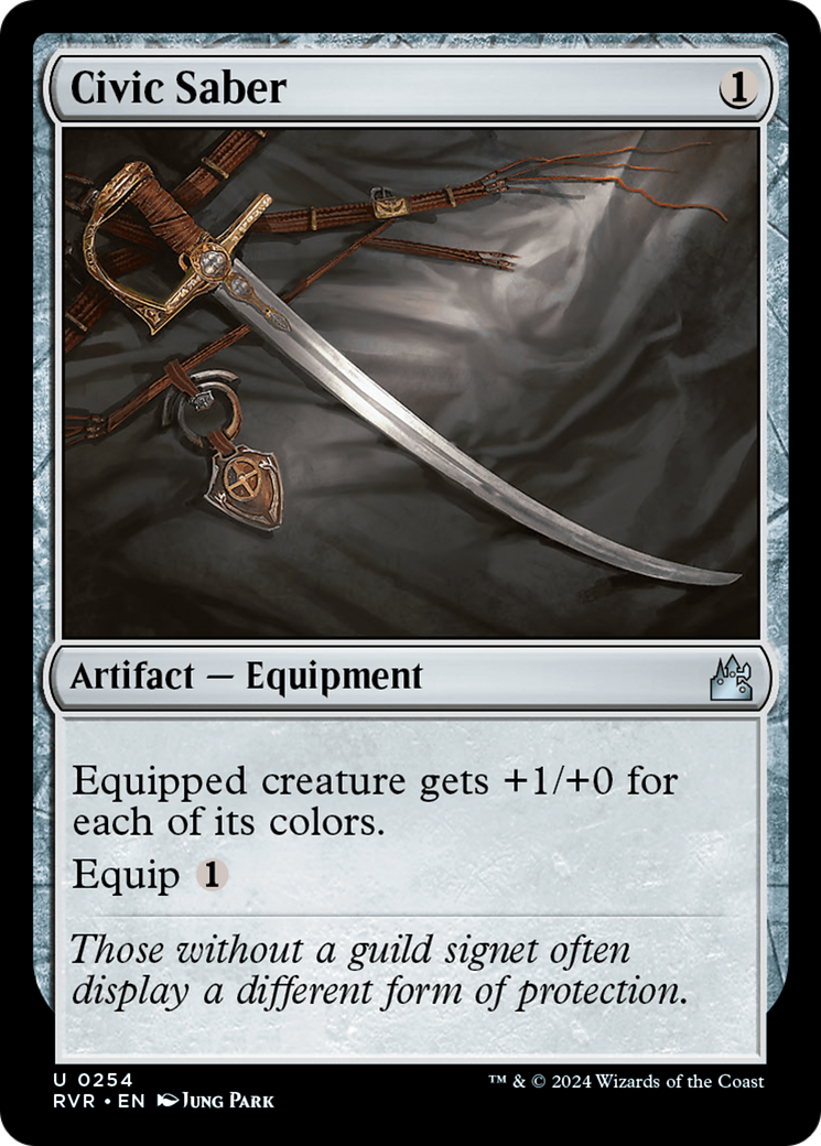 Civic Saber [Ravnica Remastered] | Game Master's Emporium (The New GME)