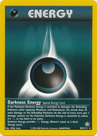 Darkness Energy (104/111) [Neo Genesis Unlimited] | Game Master's Emporium (The New GME)