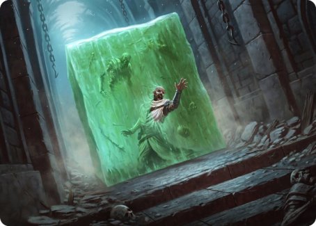 Gelatinous Cube Art Card [Dungeons & Dragons: Adventures in the Forgotten Realms Art Series] | Game Master's Emporium (The New GME)