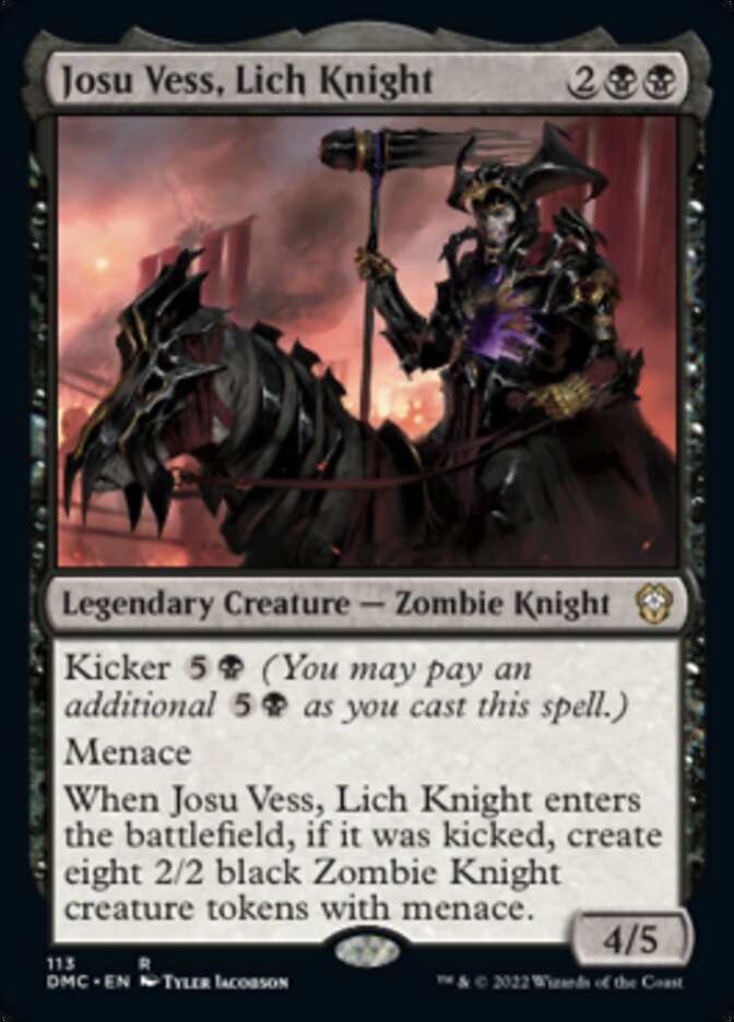 Josu Vess, Lich Knight [Dominaria United Commander] | Game Master's Emporium (The New GME)