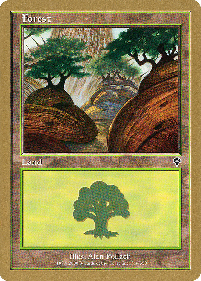 Forest (jt349a) (Jan Tomcani) [World Championship Decks 2001] | Game Master's Emporium (The New GME)