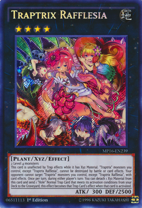 Traptrix Rafflesia [MP16-EN239] Secret Rare | Game Master's Emporium (The New GME)