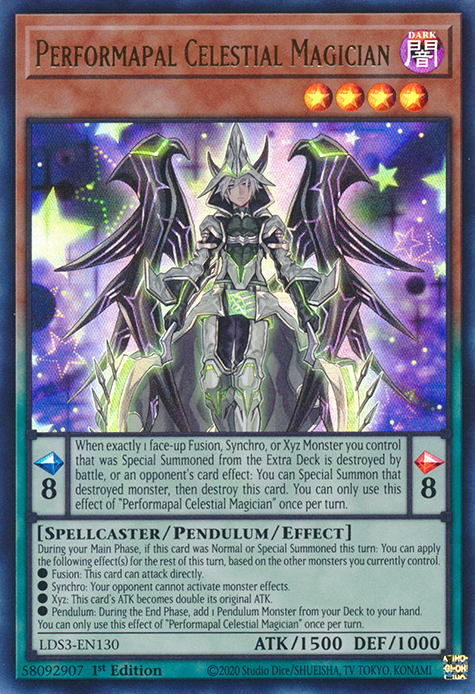 Performapal Celestial Magician [LDS3-EN130] Ultra Rare | Game Master's Emporium (The New GME)