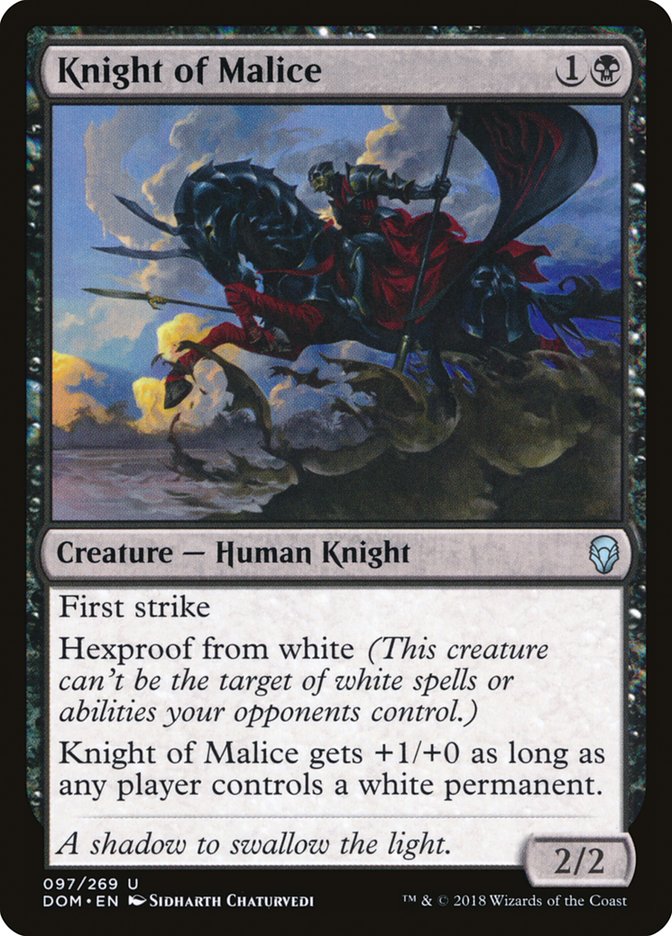 Knight of Malice [Dominaria] | Game Master's Emporium (The New GME)