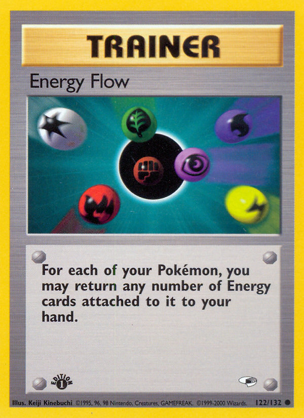 Energy Flow (122/132) [Gym Heroes 1st Edition] | Game Master's Emporium (The New GME)