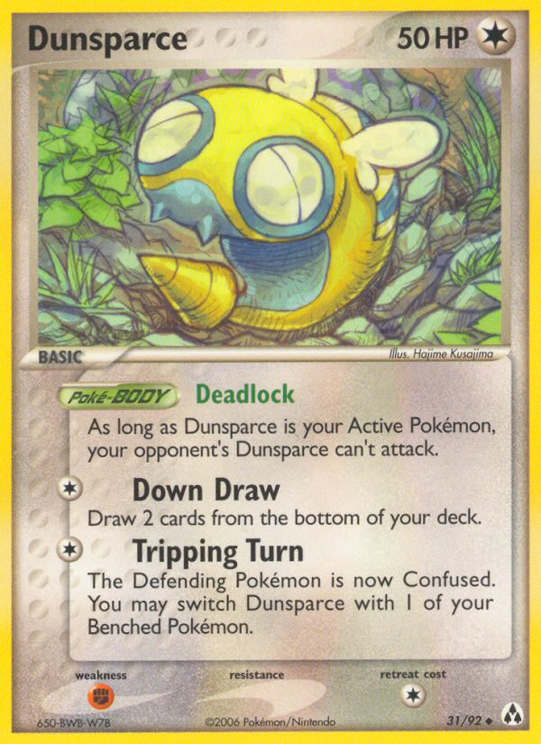 Dunsparce (31/92) [EX: Legend Maker] | Game Master's Emporium (The New GME)