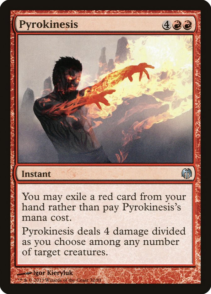 Pyrokinesis [Duel Decks: Heroes vs. Monsters] | Game Master's Emporium (The New GME)