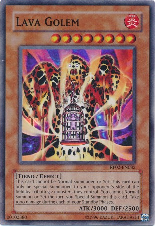 Lava Golem [RP02-EN082] Super Rare | Game Master's Emporium (The New GME)