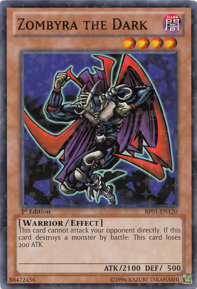 Zombyra the Dark [BP01-EN120] Starfoil Rare | Game Master's Emporium (The New GME)