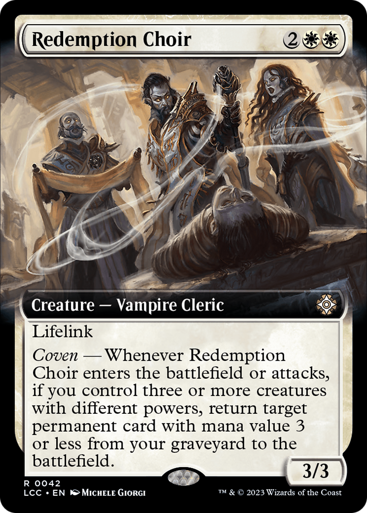 Redemption Choir (Extended Art) [The Lost Caverns of Ixalan Commander] | Game Master's Emporium (The New GME)