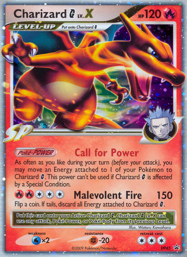 Charizard G LV.X (DP45) [Diamond & Pearl: Black Star Promos] | Game Master's Emporium (The New GME)