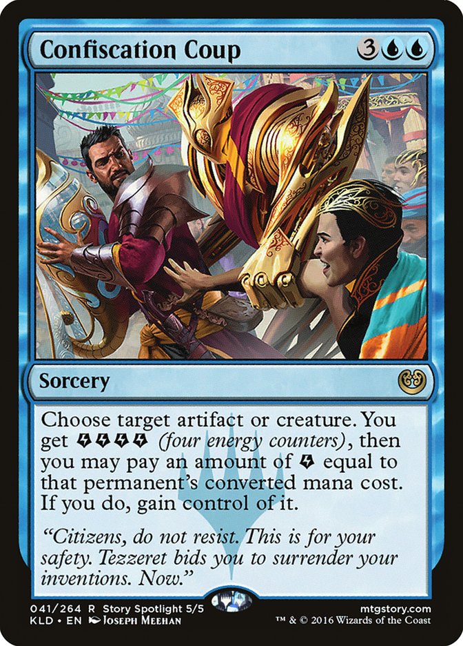 Confiscation Coup [Kaladesh] | Game Master's Emporium (The New GME)