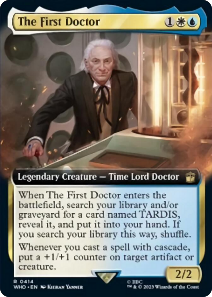 The First Doctor (Extended Art) [Doctor Who] | Game Master's Emporium (The New GME)