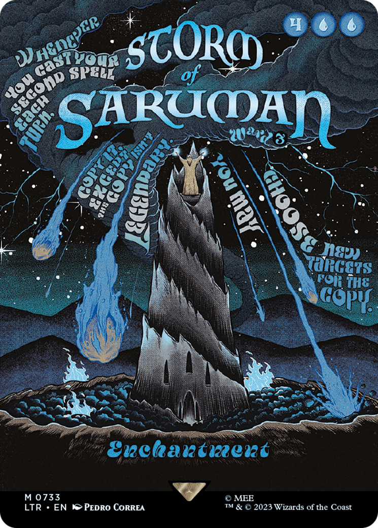 Storm of Saruman (Borderless Poster) [The Lord of the Rings: Tales of Middle-Earth] | Game Master's Emporium (The New GME)
