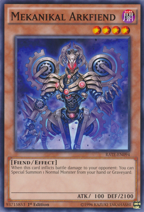 Mekanikal Arkfiend [RATE-EN094] Common | Game Master's Emporium (The New GME)