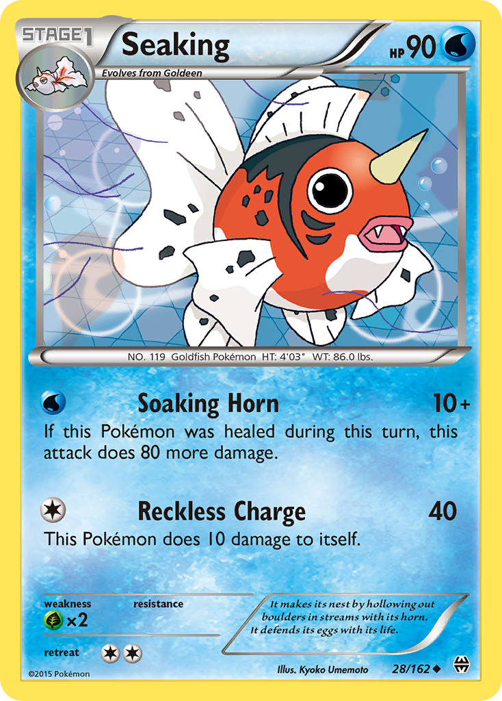 Seaking (28/162) [XY: BREAKthrough] | Game Master's Emporium (The New GME)