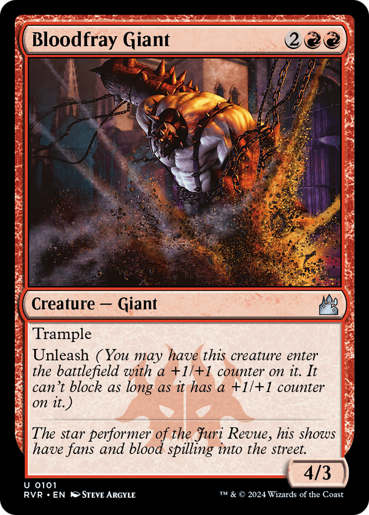 Bloodfray Giant [Ravnica Remastered] | Game Master's Emporium (The New GME)