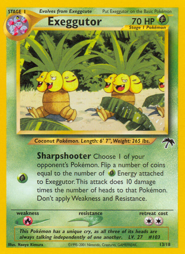 Exeggutor (13/18) [Southern Islands] | Game Master's Emporium (The New GME)