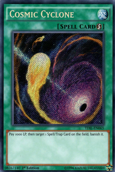 Cosmic Cyclone [TDIL-EN065] Secret Rare | Game Master's Emporium (The New GME)