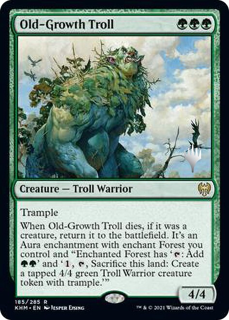 Old-Growth Troll (Promo Pack) [Kaldheim Promos] | Game Master's Emporium (The New GME)